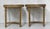 Giltwood Demilune Marble Console Tables, Set of 2 For Sale - Image 3 of 7
