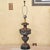 Frederick Cooper Antique Frederick Cooper Ornate Hollywood Regency Table Lamp With Fringe Shade For Sale - Image 4 of 18
