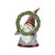 Kenneth Ludwig Chicago Holiday Gnome Figurine with Pine Tree and Wreath Accent (Set of 2) For Sale - Image 4 of 5