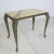 Metal Vintage Regency Marble and Brass Side Table, 1950s For Sale - Image 7 of 8