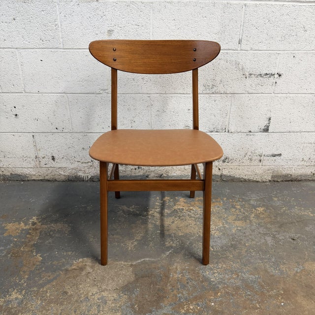 Set of 6 Vintage Danish Modern Teak Dining Chairs by Farstrup, Model 210 Thomas Harlev Design, 1960s For Sale In New York - Image 6 of 13