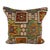 20 x 20 Kilim Pillow Turkish Cushion Natural Green Pillow Cushion Cover For Sale