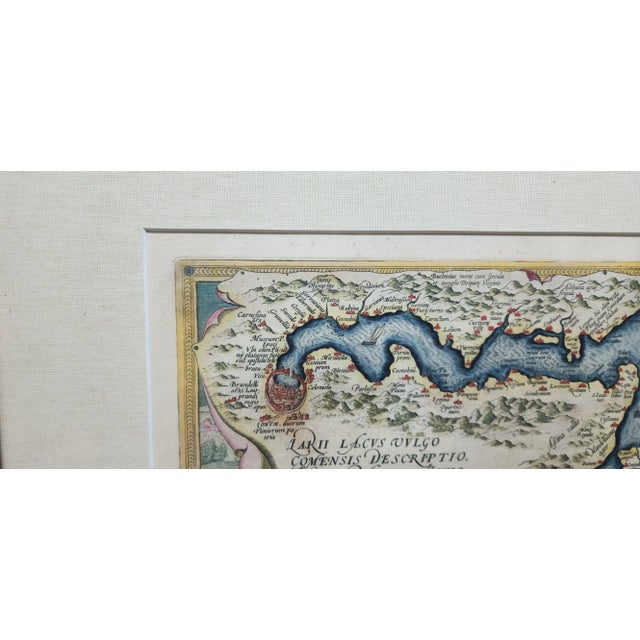 Original Map From 1580s by Ortelius of Parts Baltic, Lake Como, Rome, and the Upper Adriatic For Sale - Image 4 of 5