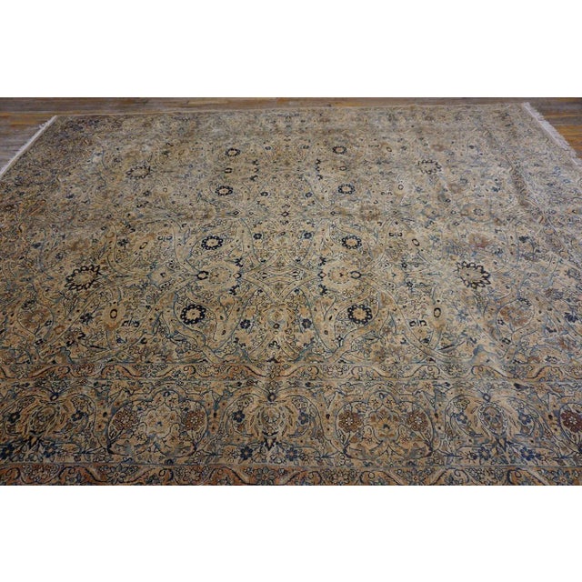 Early 20th Century Persian Kirman Carpet ( 9' x 11'9" - 275 x 360 ) For Sale In New York - Image 6 of 10