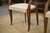 Bridge Chairs in Walnut and Ecru Boucle Fabric, 1930s, Set of 2 For Sale - Image 11 of 13