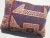 Kilim Rug Pillow Made from old turkish kilims Back side cotton and has closed with a solid hidden zipper size:14" x 20" It...