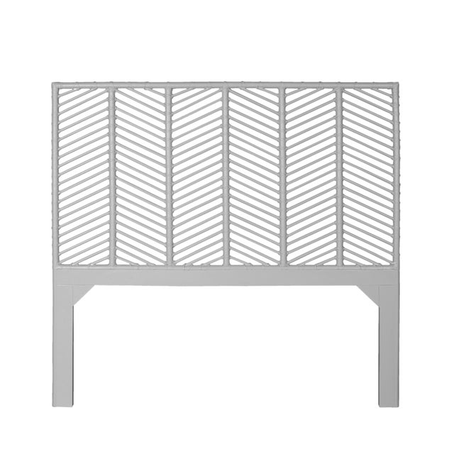 Not Yet Made - Made To Order Liam Standard Bed Queen - Light Gray For Sale - Image 5 of 12