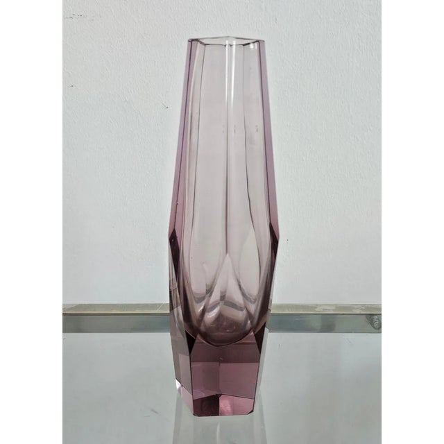 Mid-Century Modern Sommerso Glass Vases, Italy, 1970s, Set of 11 For Sale - Image 6 of 11