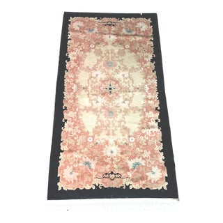 1930s Antique Art Deco Chinese Rug - 3' X 6' For Sale
