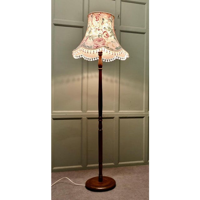 Tall Vintage Floor Lamp, 1930 For Sale - Image 3 of 8