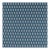 Sanderson Bagru Fabric in Indigo - a sample For Sale