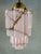 Art Deco Pendant Light in Marbled Rose Opaline and Brass, 1930s For Sale - Image 14 of 14