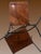 Mid Century Modern Style Minimalist Black Wrought Iron Occasional Chairs, a Pair For Sale - Image 12 of 14