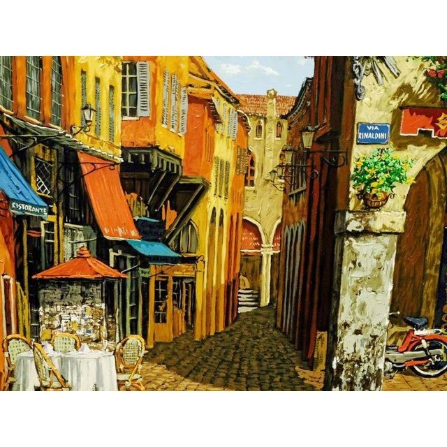 Viktor Shvaiko "Colors of Italy"Hand Signed With Custom Frame Make an Offer #168 For Sale In Denver - Image 6 of 6