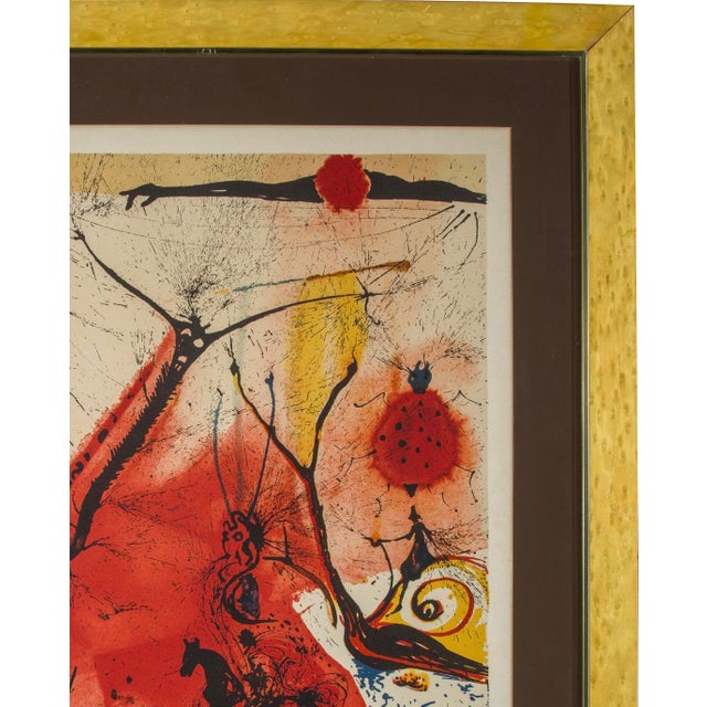 Modern Salvador Dalí­ Surrealist Signed and Numbered Original Work on Paper For Sale - Image 8 of 12