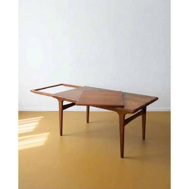 Mid-Century Modern Vintage Danish Table by Johannes Andersen for Uldum Møbelfabrik, 1950s For Sale - Image 3 of 9
