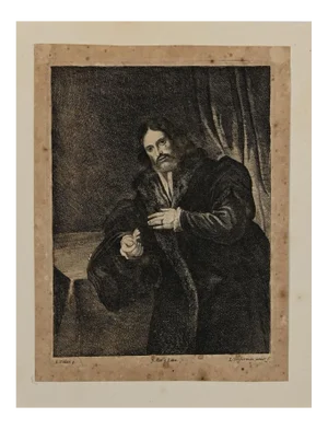 Lucas Vorsterman the Younger, Portrait, Etching, 19th-Century
