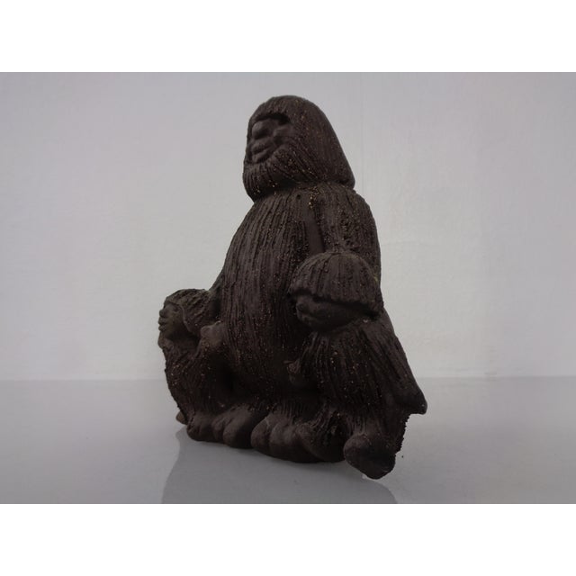 Gray Stoneware Troll Figures from Ramsing, Denmark, 1960s, Set of 4 For Sale - Image 8 of 18
