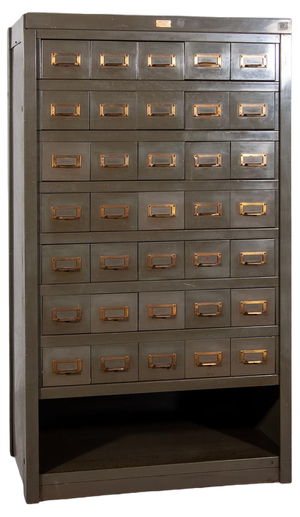 Industrial Chest of Drawers from Acior Maison Desoer Liège, 1940s