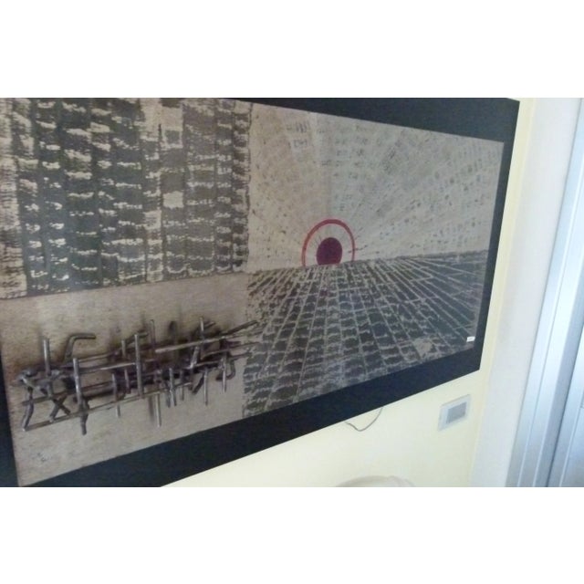 Black Vintage Light Panel by Silla, 1960s For Sale - Image 8 of 9