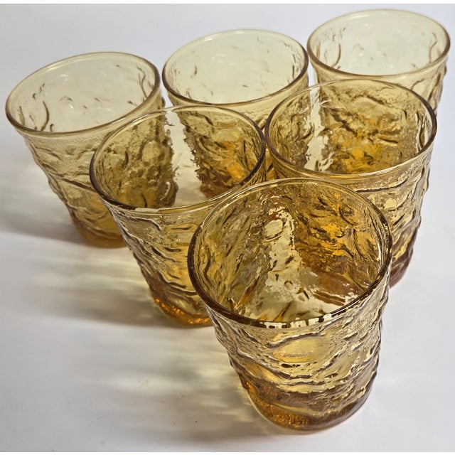 Sunny Lemonade Ice Lowballs- Set of Six For Sale - Image 6 of 11
