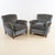 Vintage Velvet Lounge Chairs, Set of 2 For Sale - Image 10 of 10