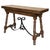 20th Century Spanish Console Fold Out Farm Table with Wood Stretcher For Sale - Image 15 of 18