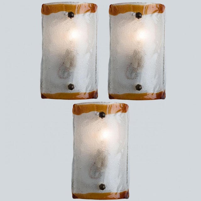 Rectangular Wall Light from Mazzega, 1960s For Sale - Image 11 of 12