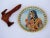 White Marble Handicraft Plate Rajasthani Women Bani Thani Tribal Ethnic Hand Painted For Sale - Image 8 of 8