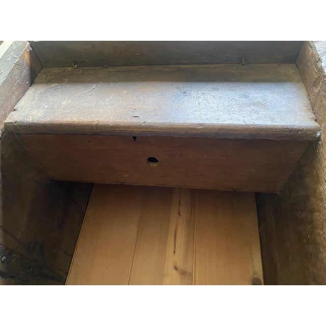 Antique Spanish Carved Wedding Chest For Sale - Image 9 of 10