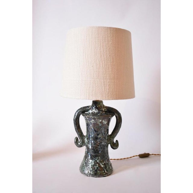 Kasaï Ceramic Lamp by Barracuda Interiors For Sale - Image 5 of 5