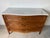 1960s Vintage French Provincial Louis XV Style Walnut & White Marble Top Three-Drawer Commode For Sale - Image 13 of 16