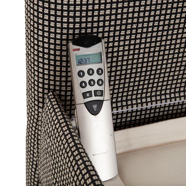 Fabric Bed in Grey from Schramm For Sale - Image 9 of 18