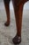 Vintage Small Size English Burl Wood Highboy For Sale - Image 12 of 15