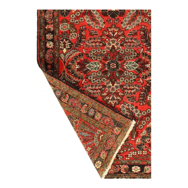 Handmade, hand-knotted lamb's wool on a cotton foundation. This rug has a dense, soft pile, and excellent quality, to...