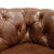 Wood Pasargad Home Paris Club Genuine Leather Chesterfield Sofa, Brown For Sale - Image 7 of 11