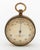 English Negretti & Zambra Brass Pocket Barometer For Sale - Image 3 of 6