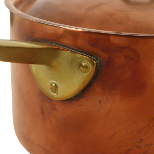 Limited Edition Saucepans in Copper by by Paul Revere, 1960s, Set of 2 For Sale - Image 10 of 15