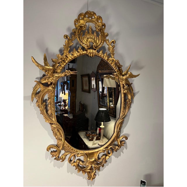 George III Style Gilt-Wood Mirror For Sale In New York - Image 6 of 12