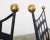 Charcoal Set of Four Mario Papperzini Style Iron Bronze Garden Dining Chairs For Sale - Image 8 of 12