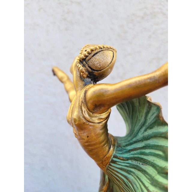 H Fournier, Ballerina Dancer, 1920s, Bronze For Sale - Image 11 of 18