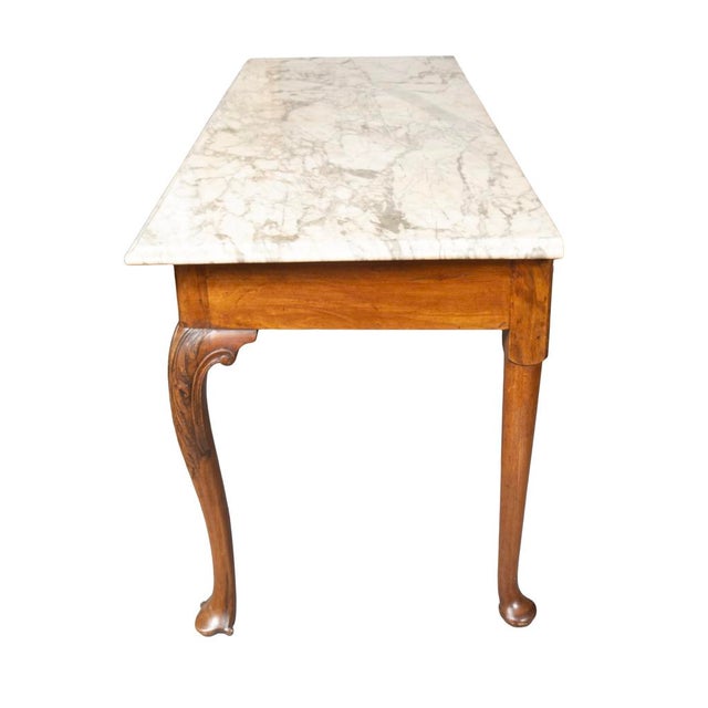 Irish Georgian Mahogany Console Table For Sale - Image 10 of 12