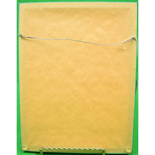 Art Sz: 9 1/4"H x 6"W Frame Sz: 14"H x 10 1/2"W