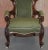Victorian Carved Wood Armchair For Sale - Image 9 of 18