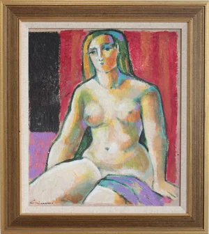 Portrait IV, Late 20th Century, Oil on Canvas