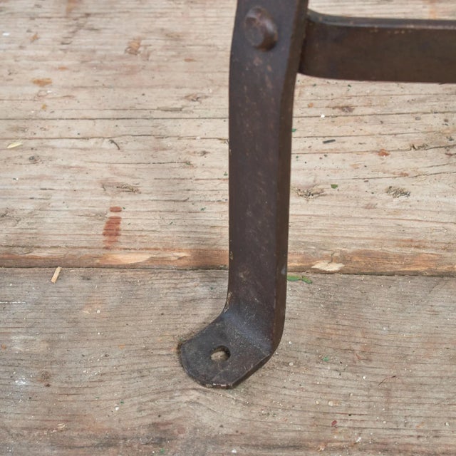 Vintage French Bienaise Draughtsmans Desk Chair, 1940s For Sale - Image 3 of 6