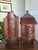 Charming pair of late 19th century French Provincial salt & flour boxes. Both raised on cabriole legs with hoof feet. The...