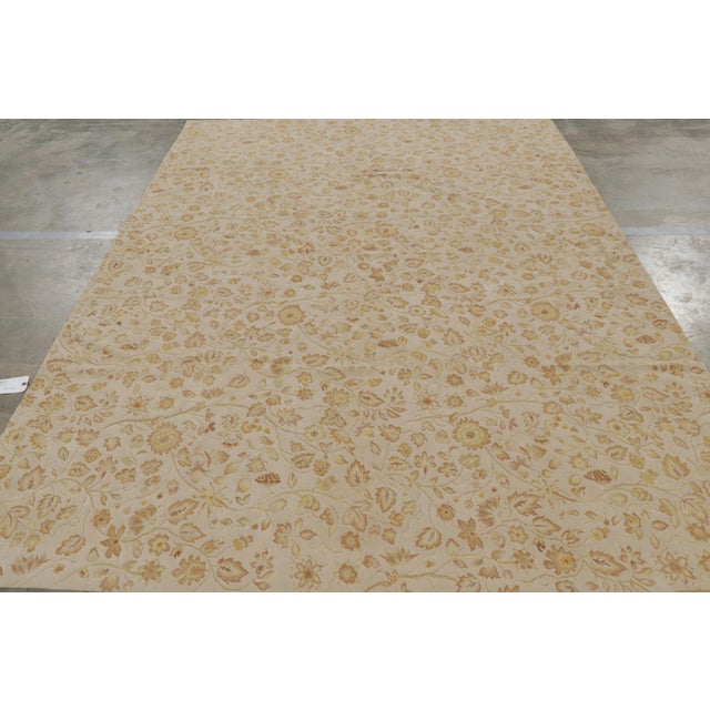 Handwoven in wool, this 8x11 contemporary rug by Rug & Kilim is inspired by antique Tudor rugs, flatweaves and...