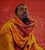 "Sanctuary Ii", Oil on Canvas Painting by Franklin Igwenagu For Sale