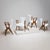 Set of Four Armchairs, Italy, 1950s For Sale - Image 4 of 9